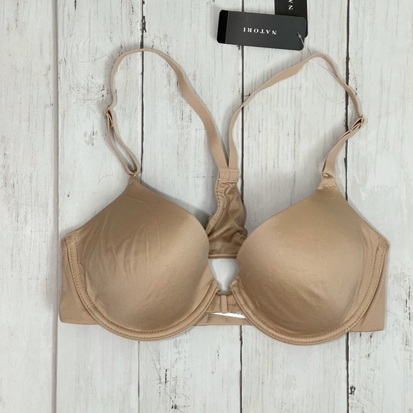 Natori EUPHORIA FRONT-CLOSE BRA in Color Cafe - Picture 8 of 12